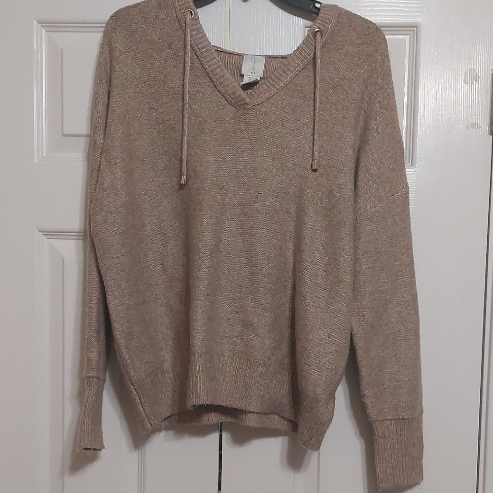 Joie, size M, Women's Tan hoodie Sweater